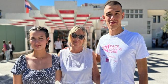 Splitski učenik Mauro pobijedio u utrci za prijateljicu Karlu, u to je vrijeme bolovala od karcinoma