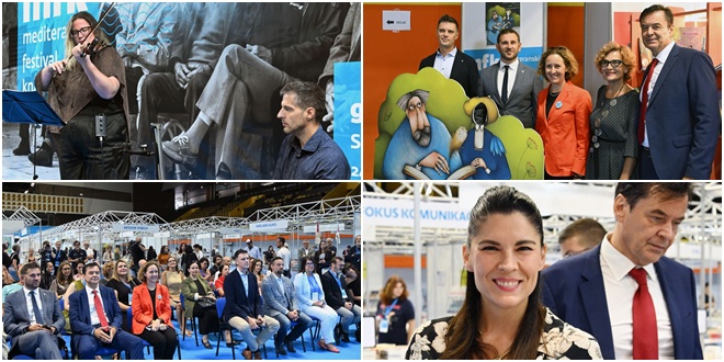 FOTOGALERIJA Ministrica Obuljen Koržinek otvorila Mediteranski festival knjige, evo što je poručila