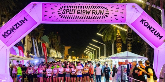SUBOTA Trči se Glow Run Split