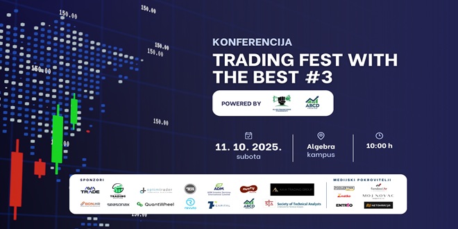 Konferencija 'Trading Fest With the Best Vol. 3' okuplja ulagače u Zagrebu