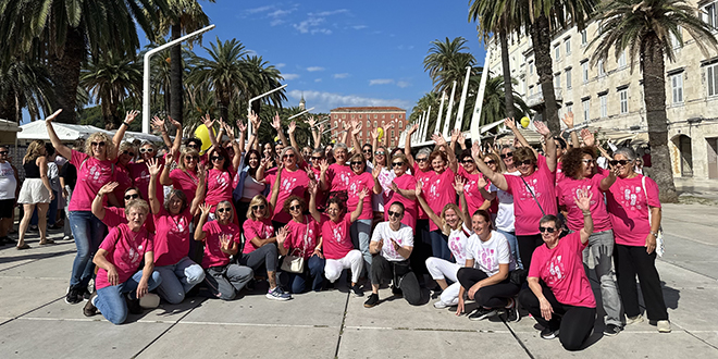 VIDEO Riva je zaplesala za život: Split dočekuje Race for the Cure s najvećim flashmobom u svojoj povijesti
