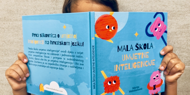 Nova hrvatska slikovnica 'Mala škola umjetne inteligencije': Edukativna i zabavna vrata u svijet budućnosti