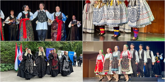 FOTOGALERIJA Folklorni ansambl Jedinstvo na turneji koja povezuje Dalmaciju i Hrvate u Mađarskoj