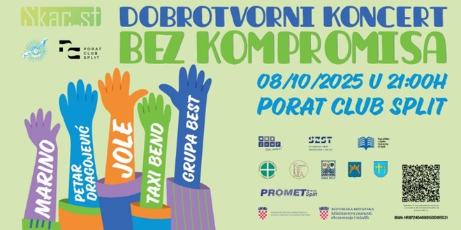 Glazbena večer u Portu: Dobrotvorni koncert bez kompromisa