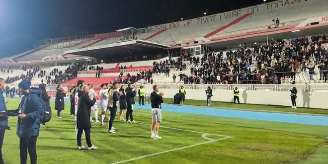 VIDEO Štimčeva momčad uvjerljivo slavila, navijači ih ispratili uz legendarni hrvatski hit