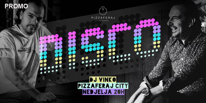 Disko party vraća se ove nedjelje u Pizzaferaj city u Zlatnim vratima!