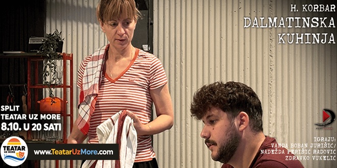 'DALMATINSKA KUHINJA' Splitski hit u srijedu u Teatru uz more