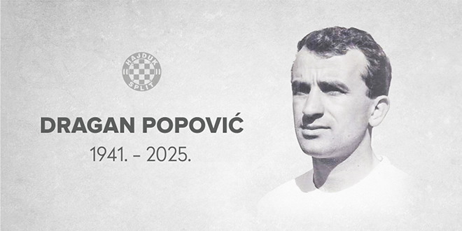 Preminuo bivši igrač Hajduka Dragan Popović