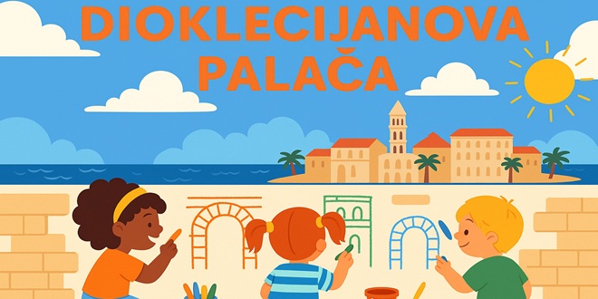 Mali umjetnici otkrivaju Dioklecijanovu palaču