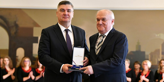 Jurica Gizdić odlikovan Redom Danice hrvatske s likom Franje Bučara