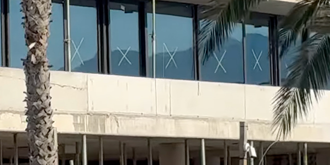 VIDEO Počelo postavljanje stakala na hotelu Marjan u Splitu