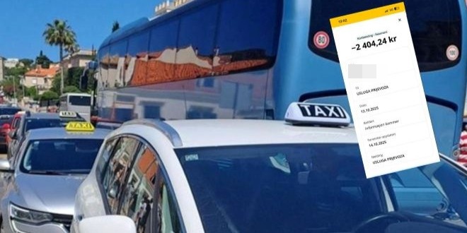 'Osjećam se kao budala, nisam znao da moram toliko paziti na vaše taksiste'