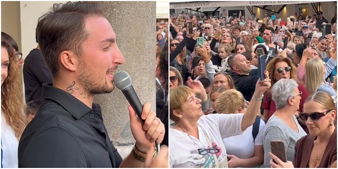 VIDEO Pjevač sa splitske Pjace poručio: 'Halid mi je kao drugi ćaća'