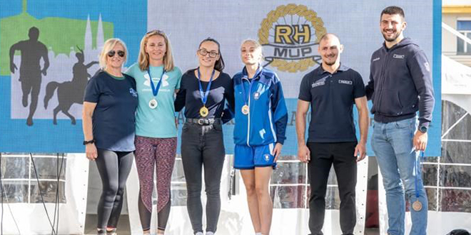 Policajka s Korčule osvojila zlato u utrci na 10 km na 33. Zagrebačkom maratonu 