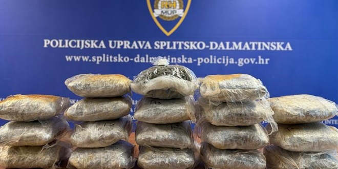 VIDEO Policija oduzela više od 19 kilograma marihuane