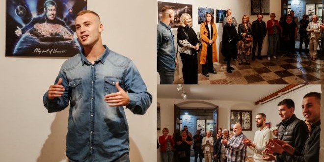Otvorena izložba mladog Splićanina Marka Mrduljaša - 'Nešto s juga'