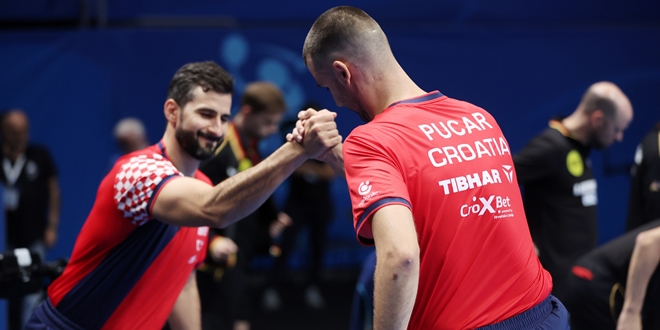 Odlični hrvatski stolnotenisači namučili Nijemce u četvrtfinalu