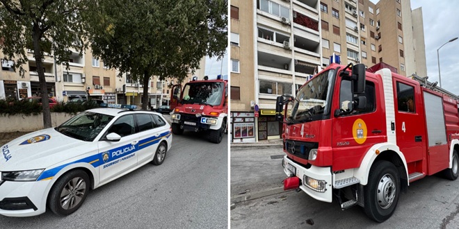 DRAMA U DUBROVAČKOJ Planuo stan