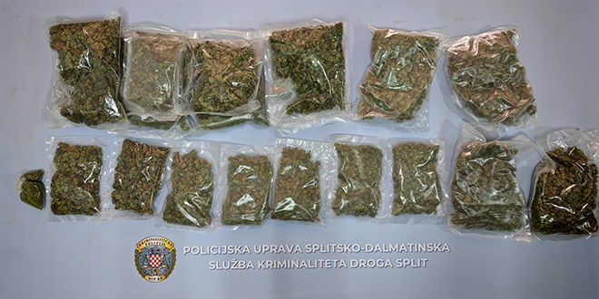 Dvije osobe uhićene zbog droge: Policija oduzela oko 400 grama amfetamina i 7 kila marihuane