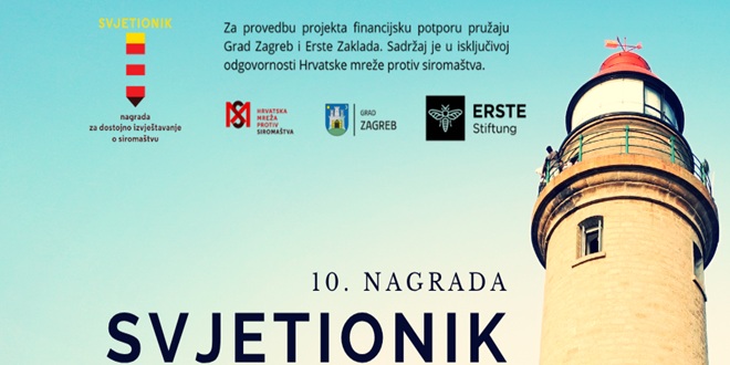 Nagrada 'Svjetionik' za dostojno izvještavanje o siromaštvu u Hrvatskoj 