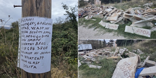 SPLIĆANIMA PREKIPJELO Odlučni su stati na kraj gomilanju otpada na prostoru Sutrojice