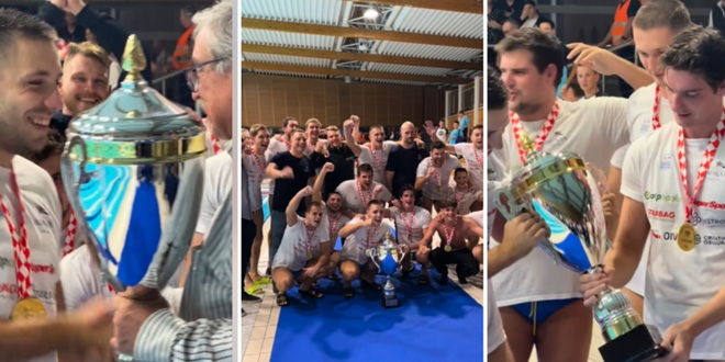 VIDEO: Trofej ide u Split, pogledajte trenutak kada je splitska momčad podigla pehar