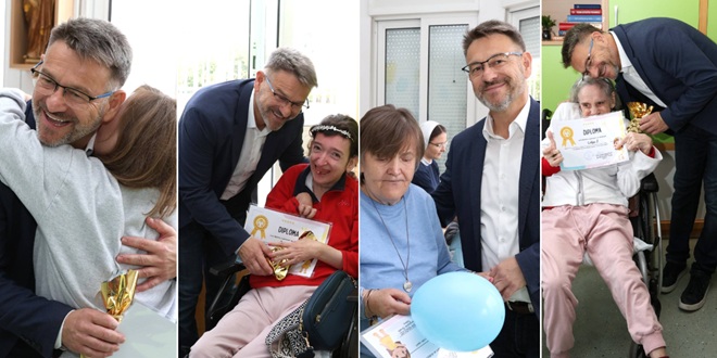 FOTO Solinski gradonačelnik posjetio štićenike Doma sv. Rafaela