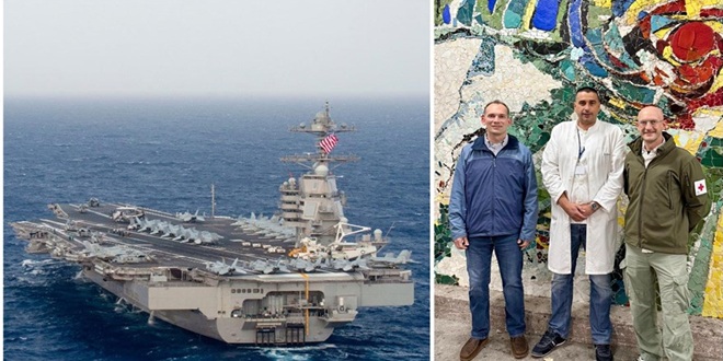 Liječnici s američkog nosača zrakoplova USS Gerald R. Ford posjetili KBC Split