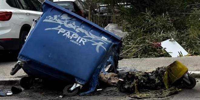 Opet gorjeli kontejneri, Gripe na udaru