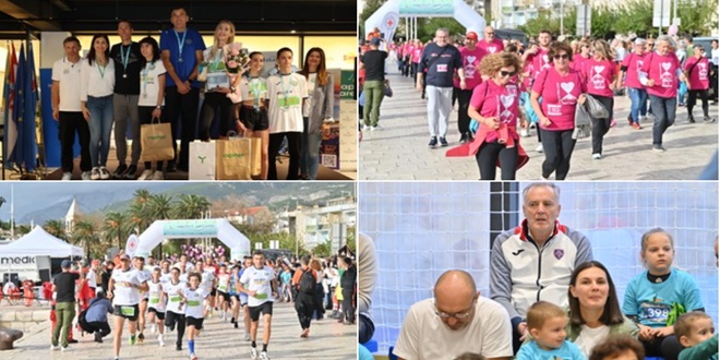 Zaim Šuman i Rebeka Jović pobjednici utrke na 5 km 4. izdanja Apfel Arena Makarska Half Marathona