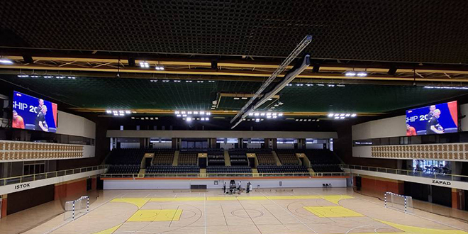 FOTO Gripe u novom svjetlu: Velika dvorana dobila vrhunski LED-TV display i novi sportski semafor