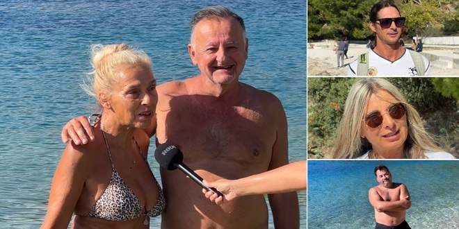 VIDEO: Cjelogodišnji kupači 'More je za mene likarija'