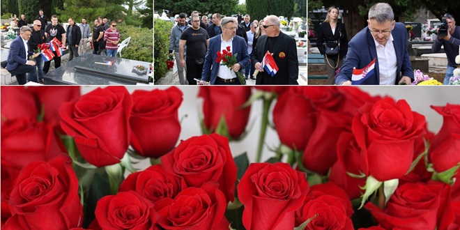 FOTO Solinski gradonačelnik položio 160 svijeća, crvenih ruža i hrvatskih zastavica za isto toliko heroja