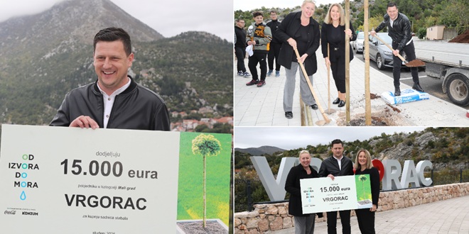 | Autor: Cropix Započela sadnja stabala u Vrgorcu u sklopu projekta 'Od izvora do mora'