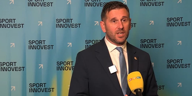 Šuta: Do 2030. želimo modernu sportsku infrastrukturu i više mladih u sportu