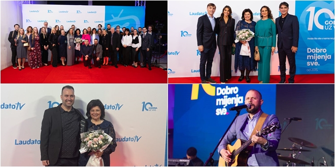 | Autor: Laudato TV, Andrej Bunić FOTO/VIDEO Održana Večer zahvalnosti za 10 godina Laudato televizije
