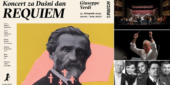Verdijev 'Requiem' u HNK-u Split