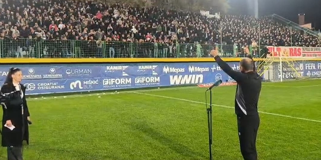 VIDEO: Štimca oduševila reakcija navijača nakon utakmice, pogledajte kako je reagirao