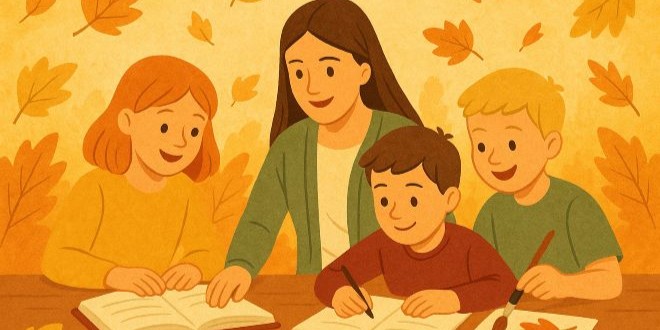 DAJMO IM ŠANSU Pomoć djeci u učenju i kreativna jesenska radionica