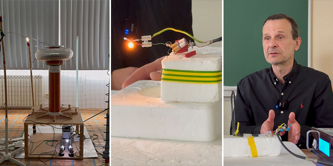 VIDEO Energija bez žica: splitski profesor objašnjava tehnologiju budućnosti