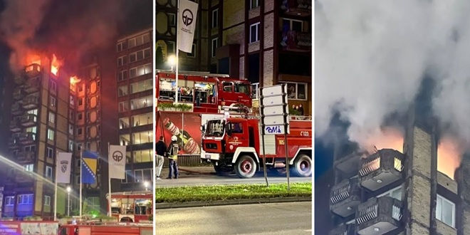 Požar u Domu za starije u Tuzli: Najmanje devetero mrtvih 