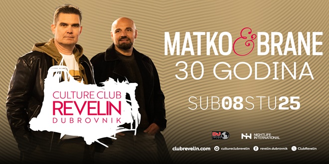 'Ako te pitaju' reci im da se fešta s Matkom i Branom u Revelinu!