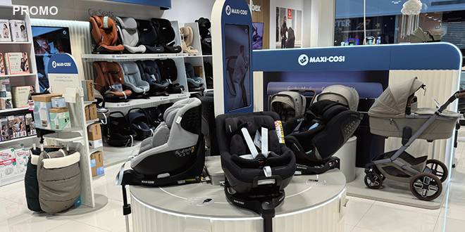 Magic Baby event u Mall of Splitu: Nova Maxi-Cosi kolica Fame Cabin stigla su u Hrvatsku!
