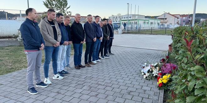 Obilježena 34. obljetnice pogibije heroja Vukovara, Sinjana Andrije Alčića i Ivice Poljaka - Sokola