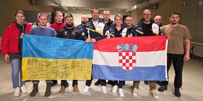 FOTOGALERIJA Hrvatski branitelji u Ukrajini provode resocijalizaciju ukrajinskih veterana