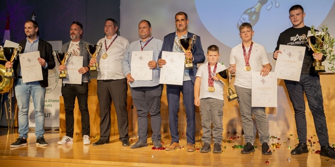 Sabatina 2025: Dodijeljene nagrade buteljiranim vinima i jakim alkoholnim pićima