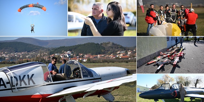 FOTO: U Aeroklubu Sinj na sinjskom aerodromu upriličena prezentacija aktivnosti