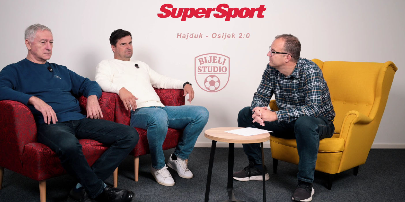 BIJELI STUDIO: Pogledajte analizu Hajdukove pobjede nad Osijekom te ostale zanimljivosti proteklog kola