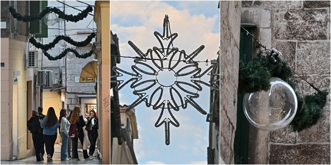 PO CIJELOM GRADU Počelo kićenje ulica, zasjat će i ulazi u Split