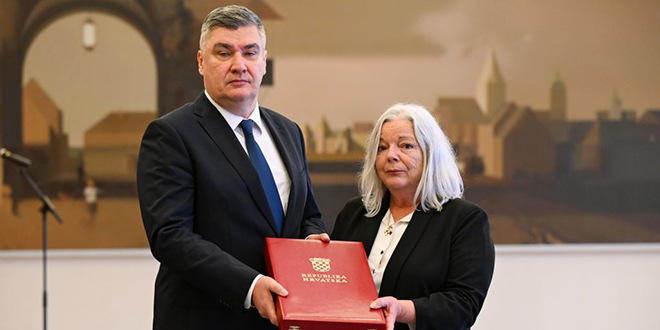 Milanović posmrtno odlikovao generala zbora Antu Rosu 